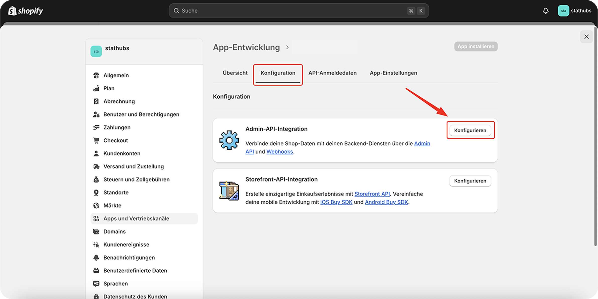 Shopify – Einrichtung 4