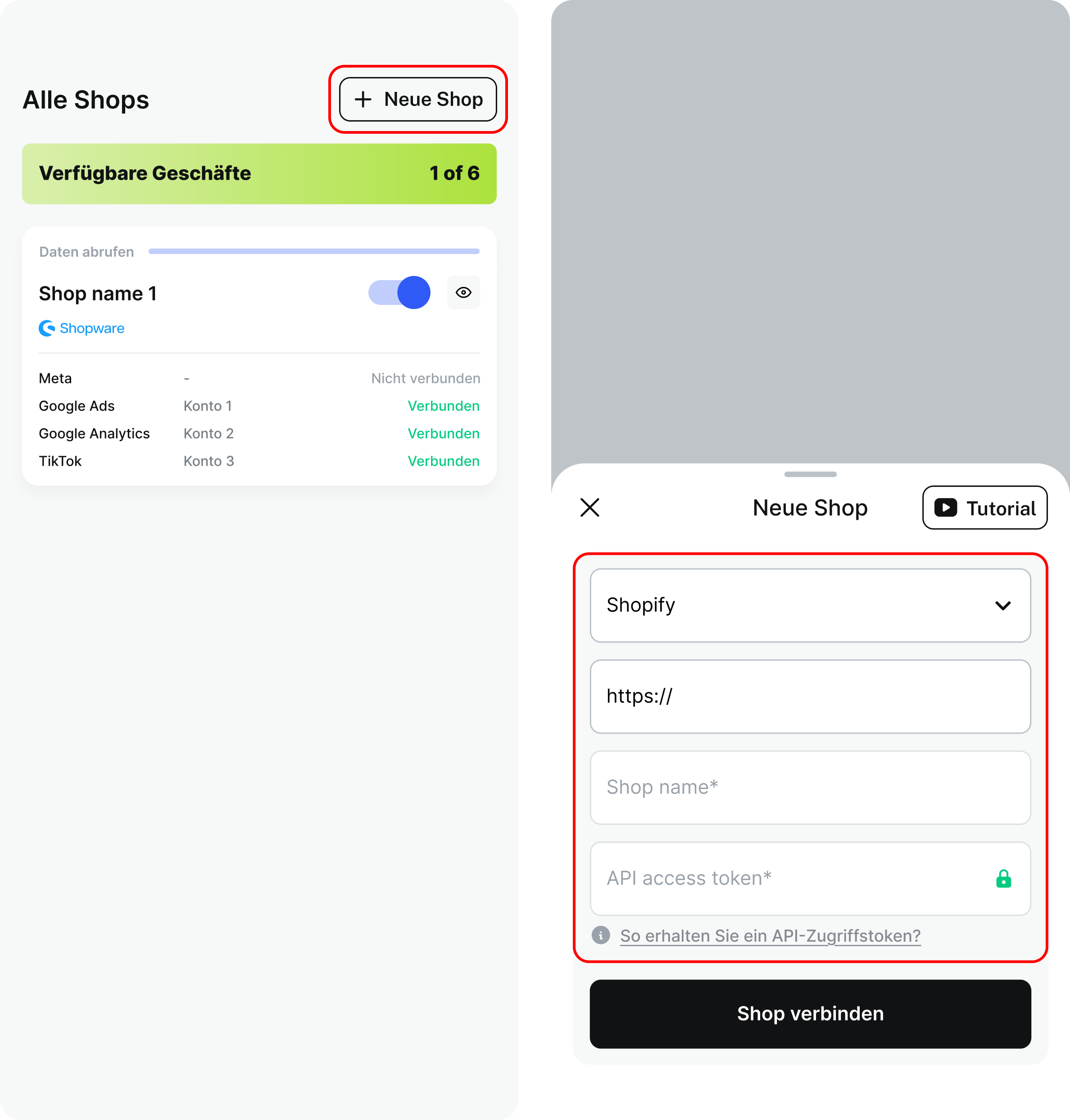 Shopify – Einrichtung 9