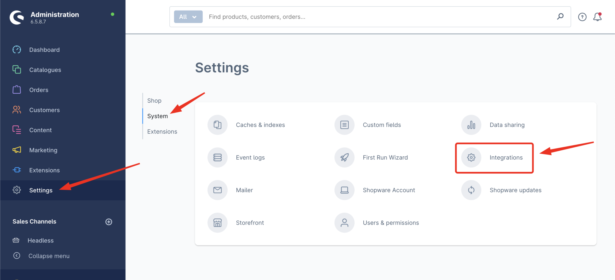 Shopware 6 – Einrichtung 1